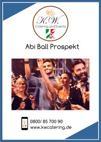 Abi Ball Prospekt K.W. Catering & Events Dortmund